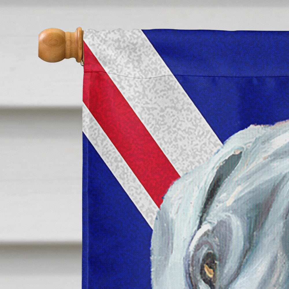 Great Dane with English Union Jack British Flag Flag Canvas House Size LH9598CHF  the-store.com.