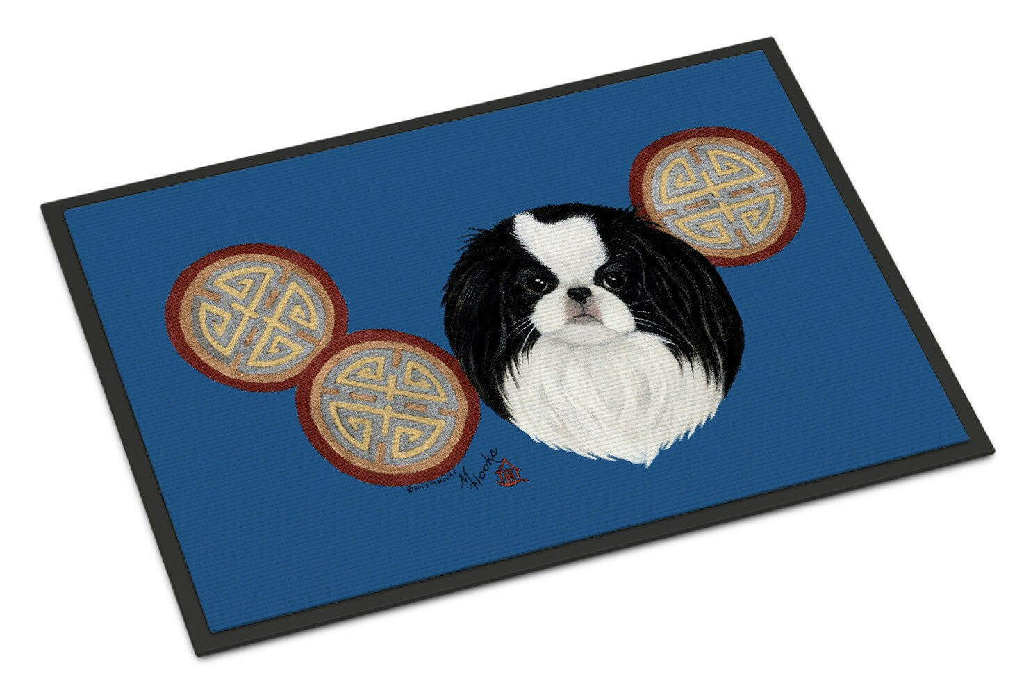 Japanese Chin Indoor or Outdoor Mat 18x27 MH1003MAT - the-store.com