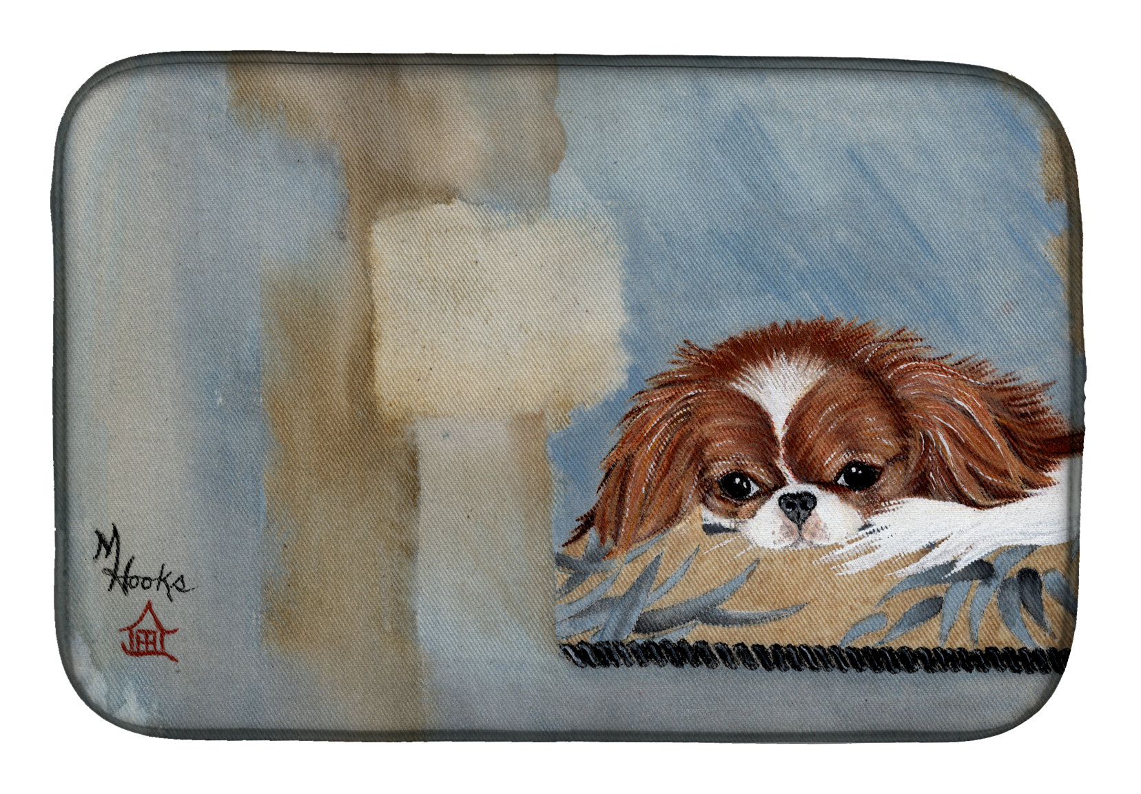 Japanese Chin Resting Dish Drying Mat MH1010DDM  the-store.com.
