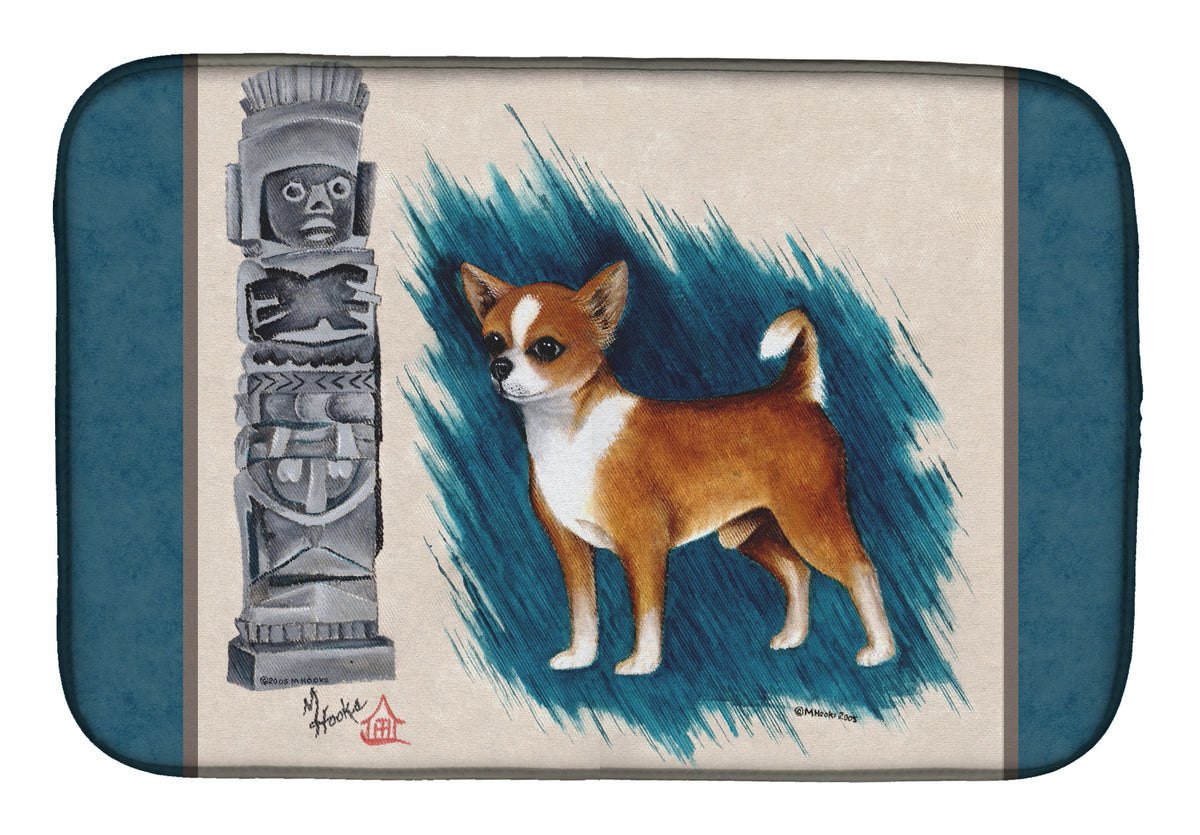 Chihuahua Totem Dish Drying Mat MH1011DDM  the-store.com.