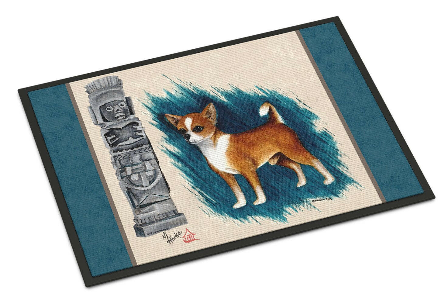 Chihuahua Totem Indoor or Outdoor Mat 24x36 MH1011JMAT - the-store.com