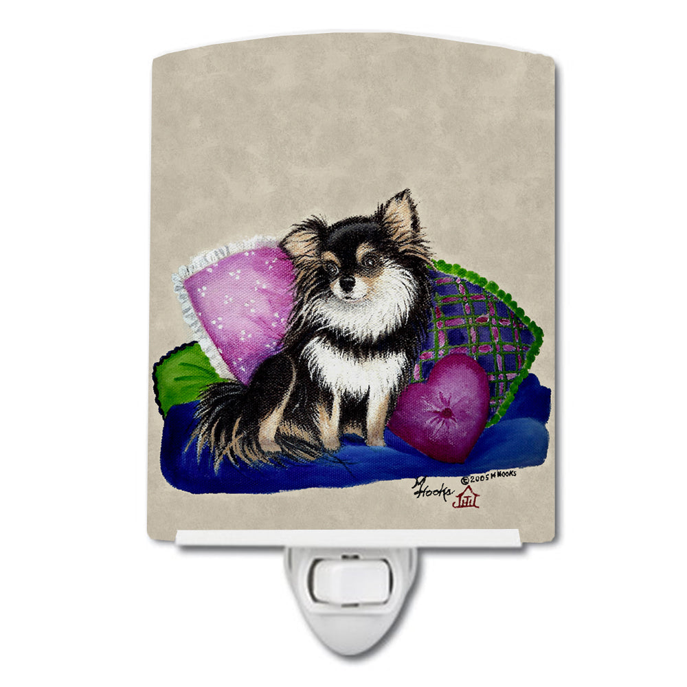 Chihuahua on their couch Ceramic Night Light MH1012CNL - the-store.com