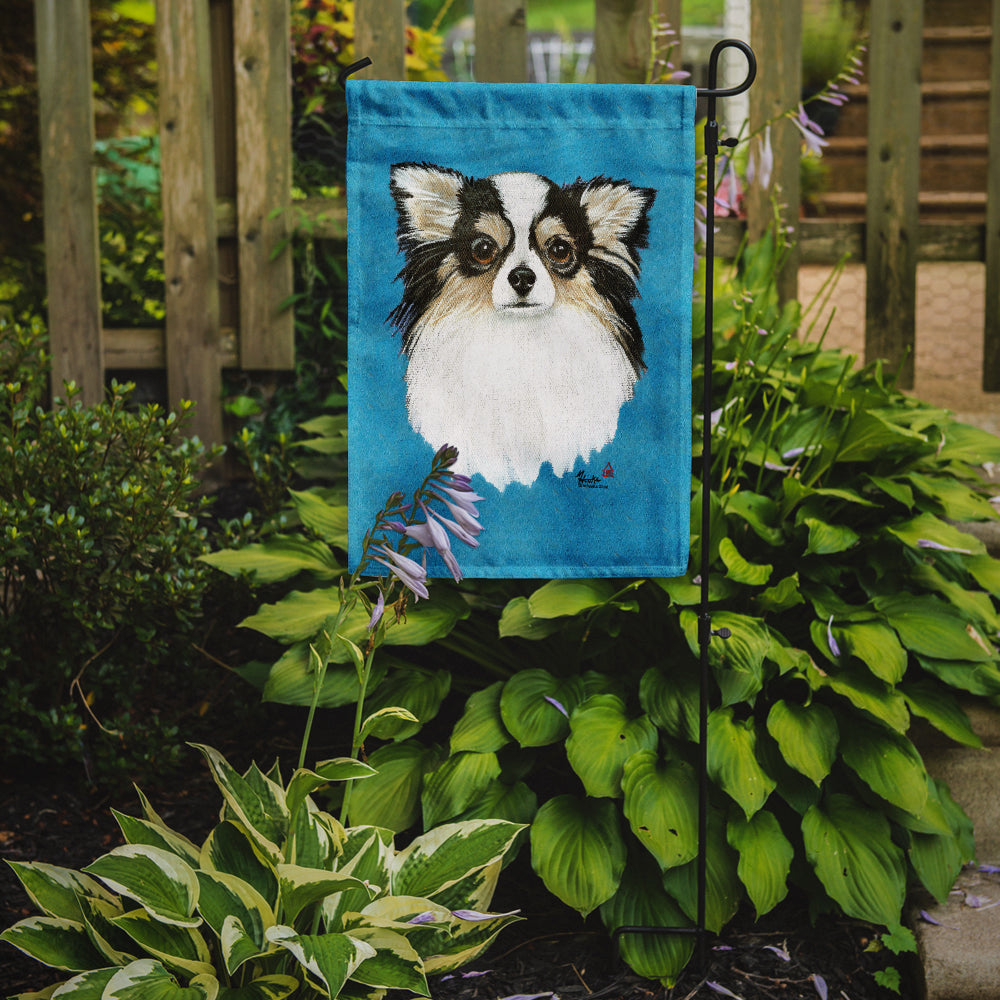 Chihuahua Blue Portrait Flag Garden Size MH1029GF