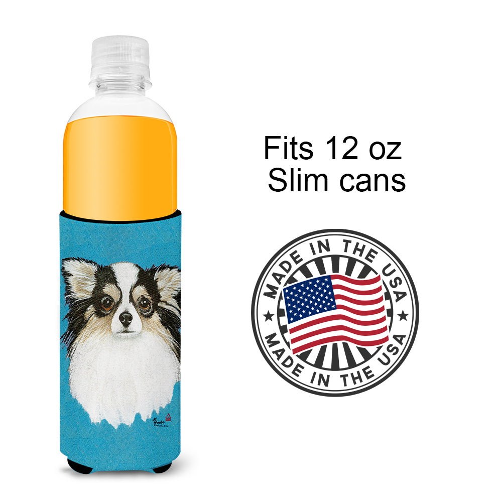 Chihuahua Blue Portrait Ultra Beverage Insulators for slim cans MH1029MUK  the-store.com.