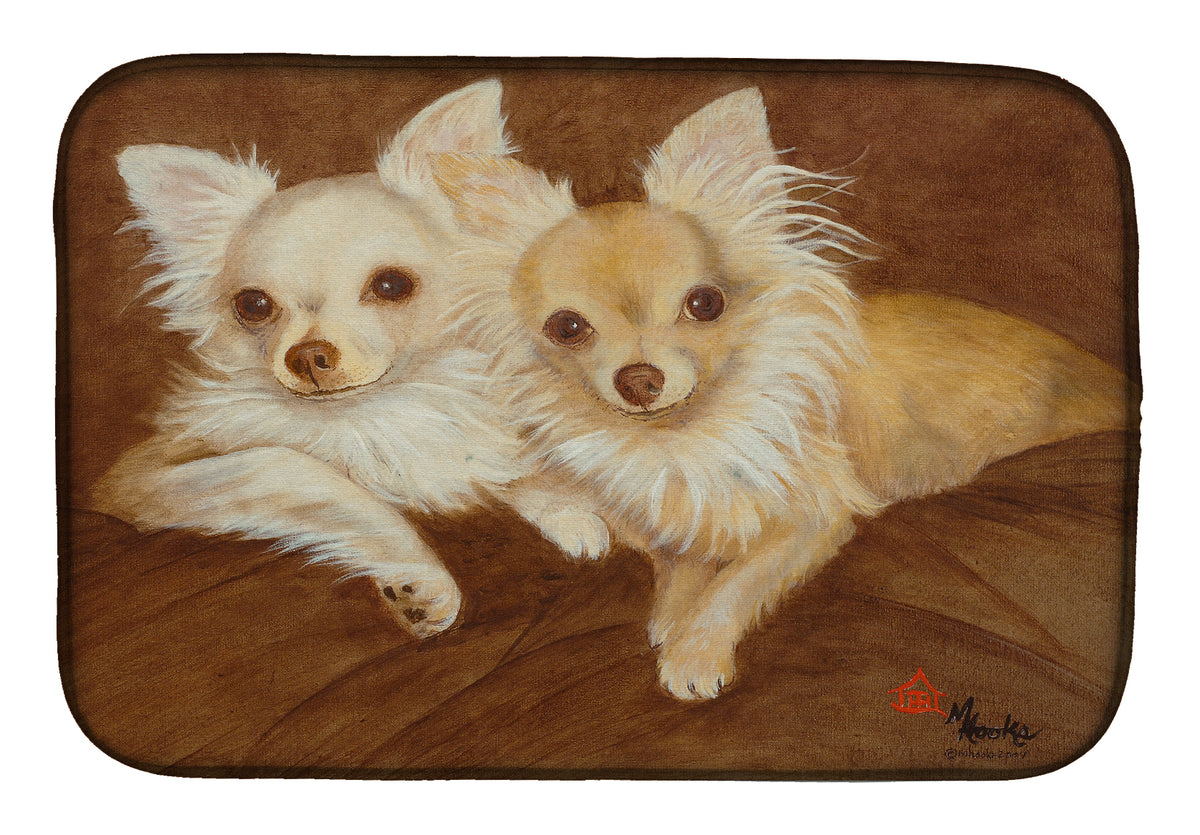 Chihuahua For the Pair Dish Drying Mat MH1042DDM