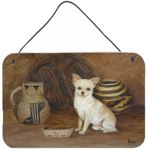 Chihuahua Ancient History Wall or Door Hanging Prints MH1043DS812 by Caroline&#39;s Treasures