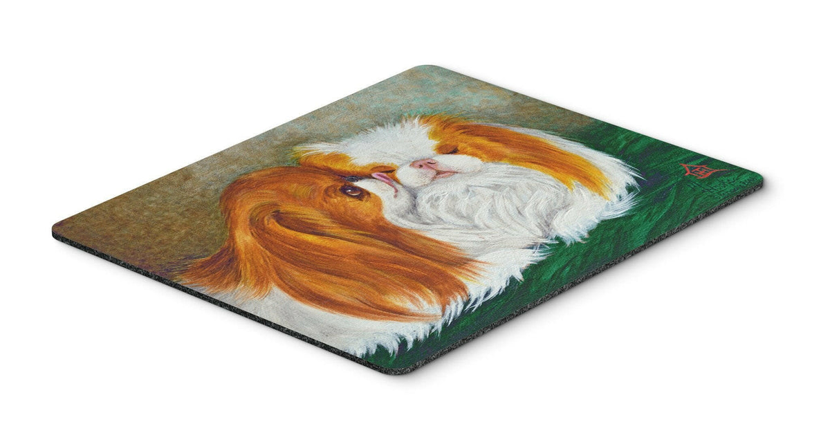 Japanese Chin Best Friends Mouse Pad, Hot Pad or Trivet MH1045MP by Caroline&#39;s Treasures