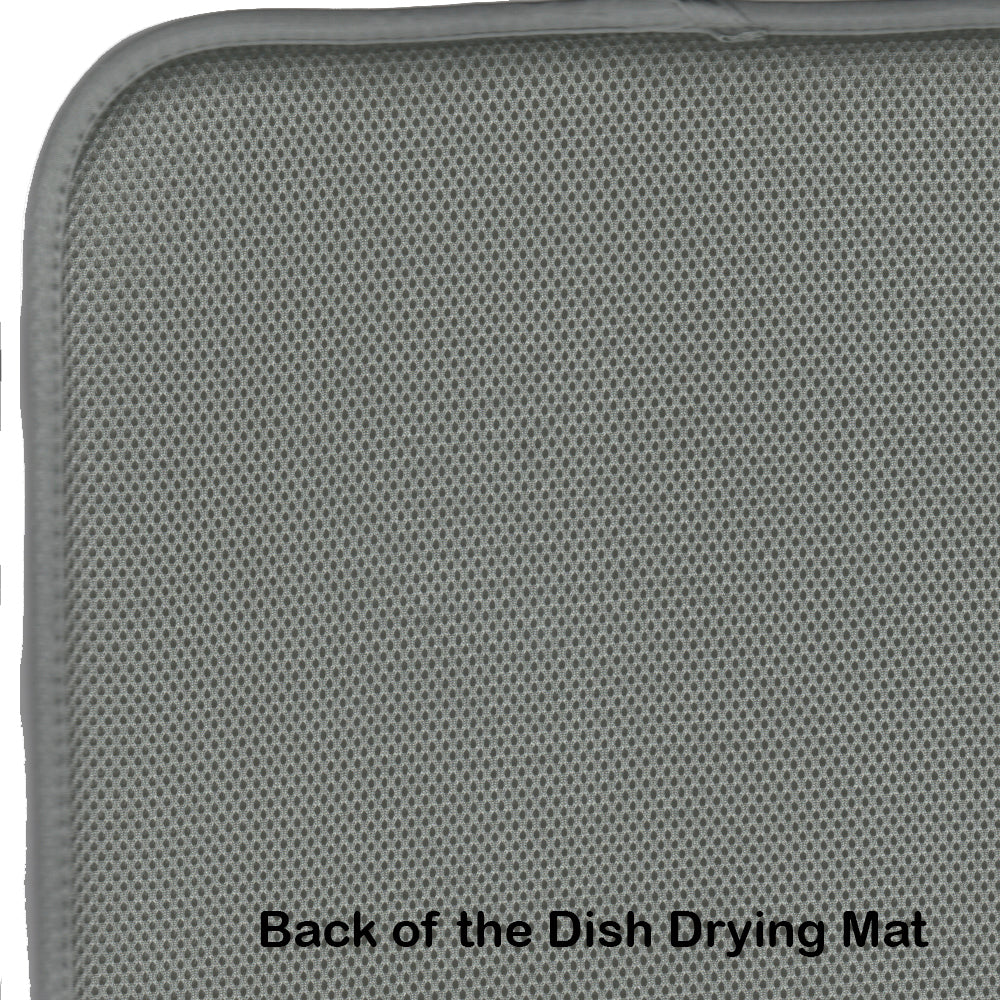 Pekingese Boogie Dish Drying Mat MH1046DDM