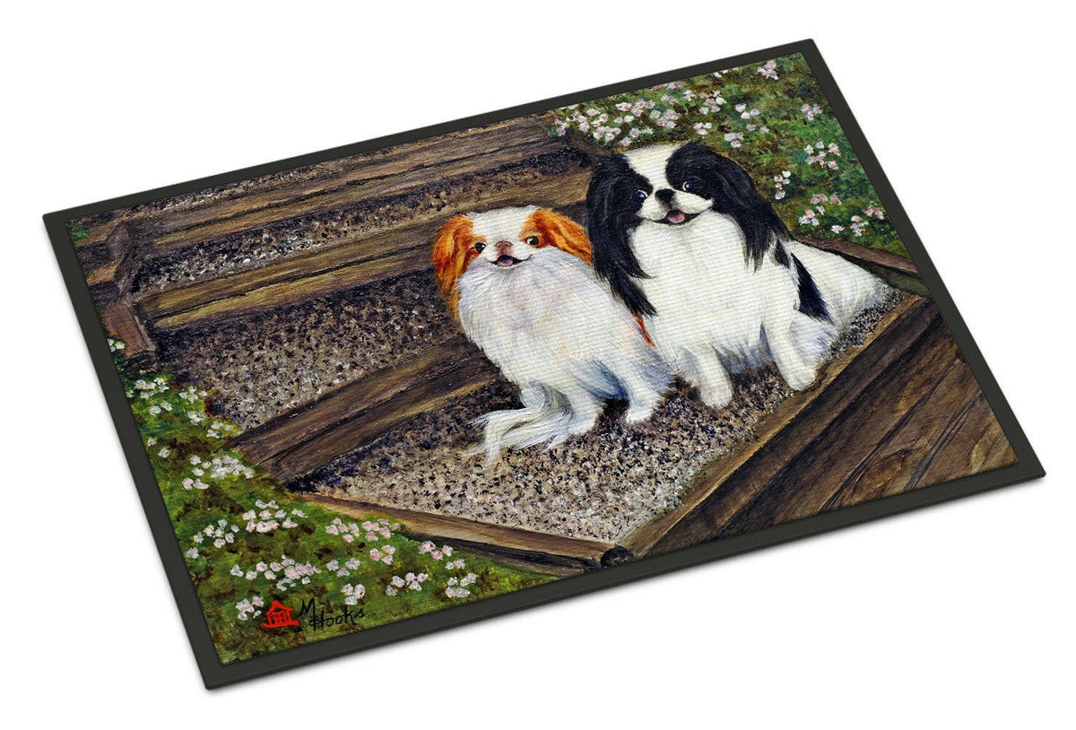 Japanese Chin Daddy&#39;s Girls Indoor or Outdoor Mat 24x36 MH1047JMAT - the-store.com