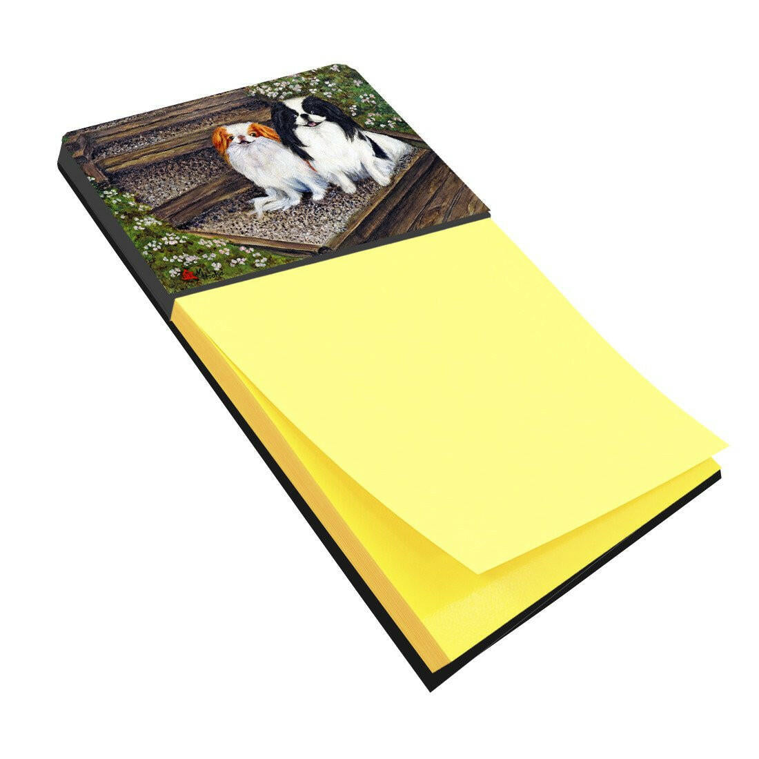 Japanese Chin Daddy&#39;s Girls Sticky Note Holder MH1047SN by Caroline&#39;s Treasures