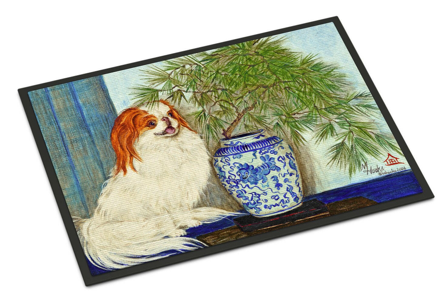 Japanese Chin Ming Vase Indoor or Outdoor Mat 24x36 MH1048JMAT - the-store.com