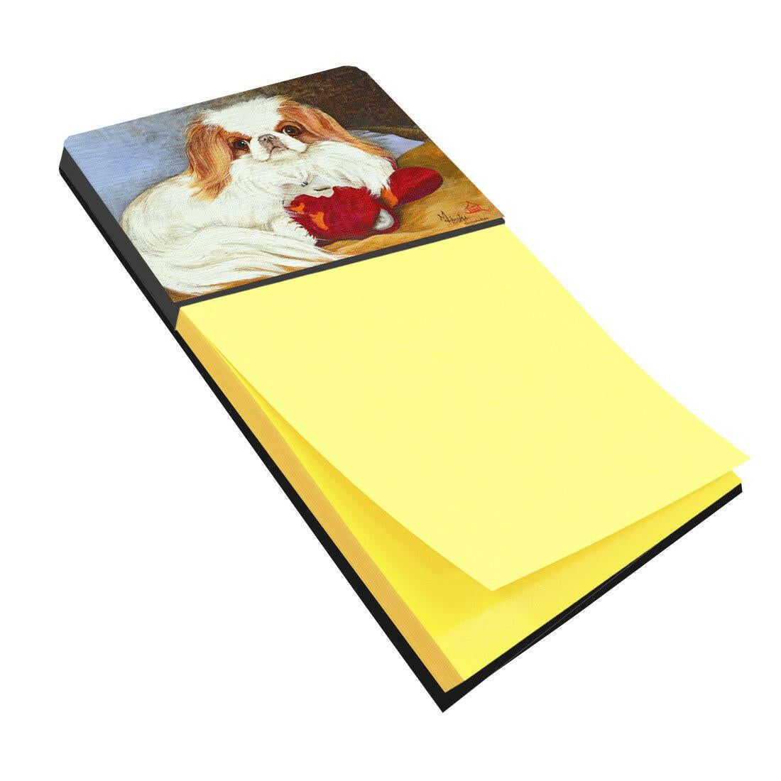 Japanese Chin Pink Gorilla Sticky Note Holder MH1049SN by Caroline&#39;s Treasures