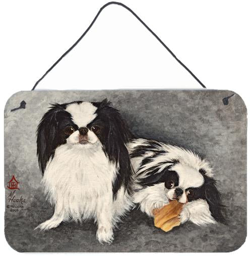 Japanese Chin Impress Wall or Door Hanging Prints MH1050DS812 by Caroline&#39;s Treasures