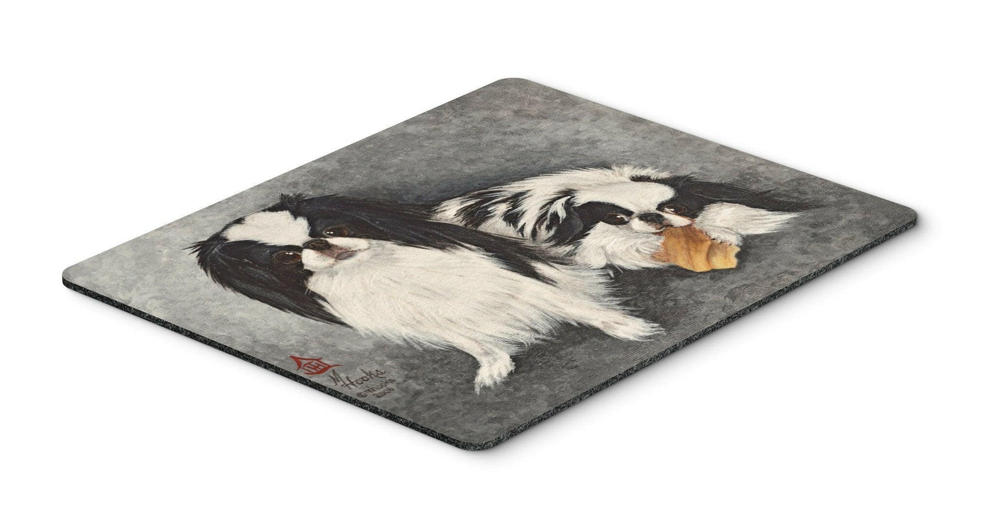 Japanese Chin Impress Mouse Pad, Hot Pad or Trivet MH1050MP by Caroline's Treasures