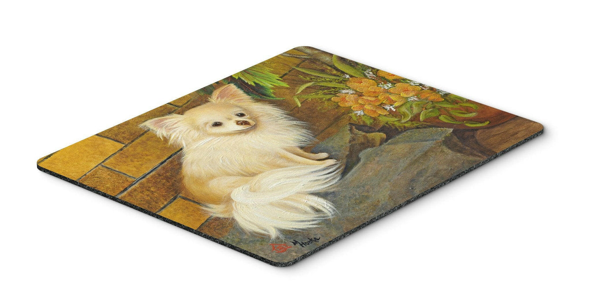 Chihuahua Just Basking Mouse Pad, Hot Pad or Trivet MH1053MP by Caroline&#39;s Treasures