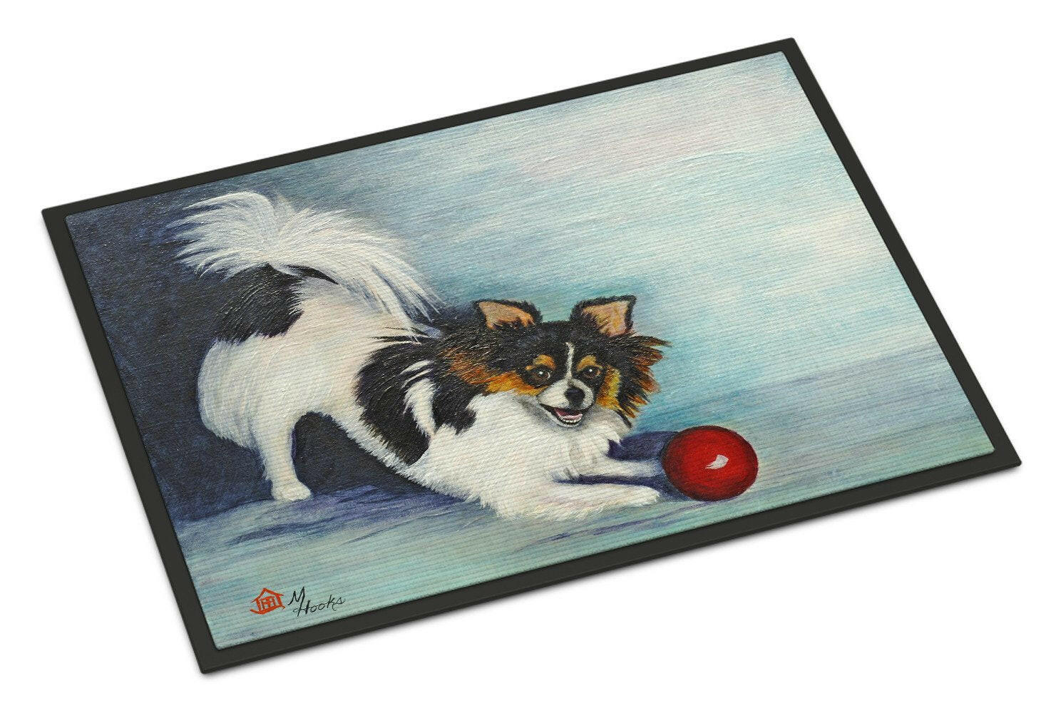 Chihuahua Play Ball Indoor or Outdoor Mat 18x27 MH1054MAT - the-store.com