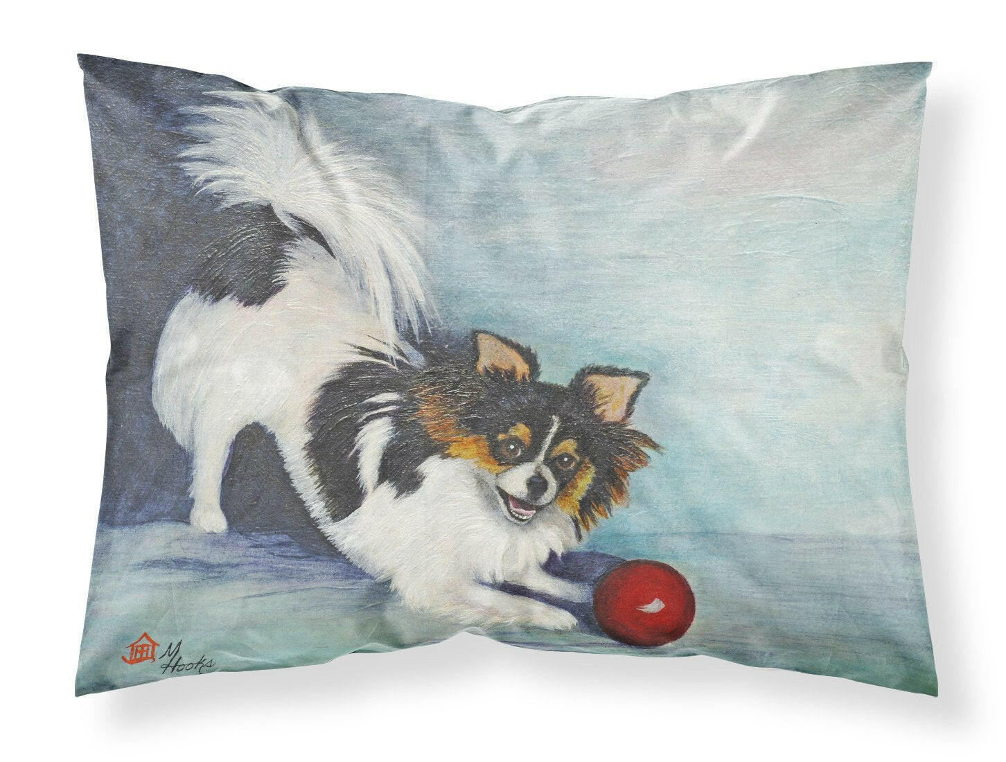 Chihuahua Play Ball Fabric Standard Pillowcase MH1054PILLOWCASE by Caroline's Treasures