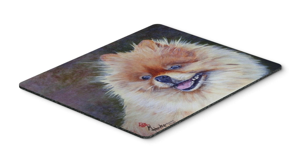 Pomeranian Head Mouse Pad, Hot Pad or Trivet MH1056MP by Caroline&#39;s Treasures