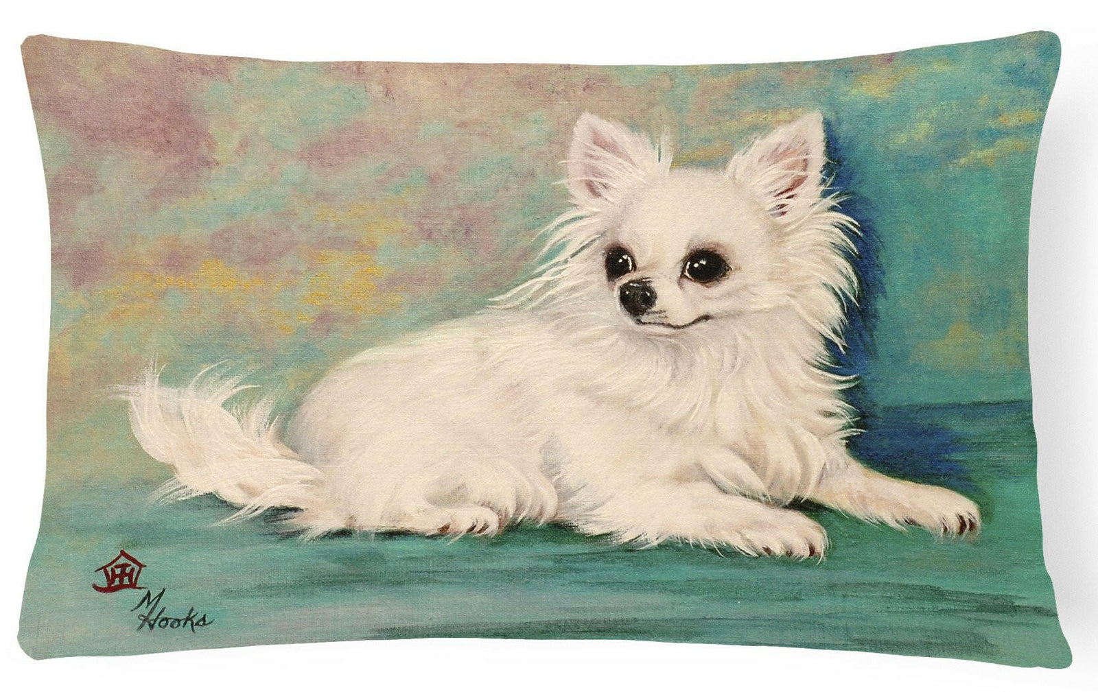 Chihuahua Queen Mother Fabric Decorative Pillow MH1057PW1216 by Caroline's Treasures