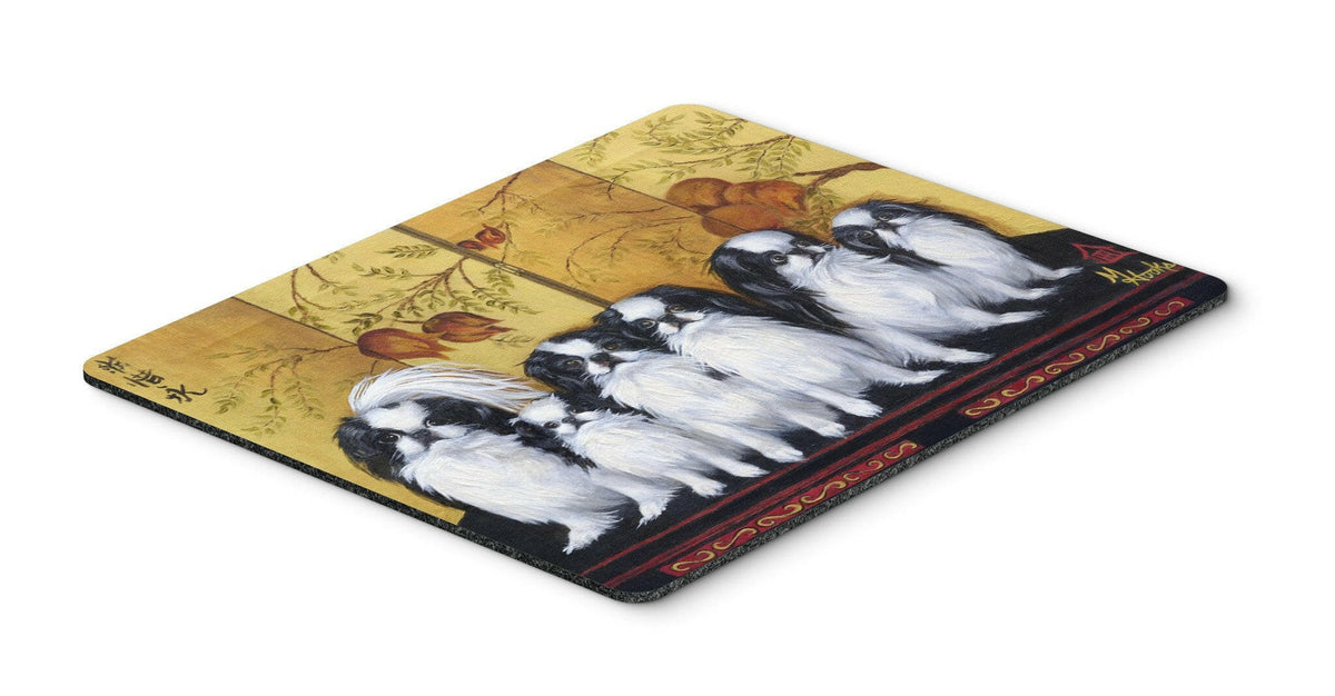 Japanese Chin Tea House Mouse Pad, Hot Pad or Trivet MH1060MP by Caroline&#39;s Treasures
