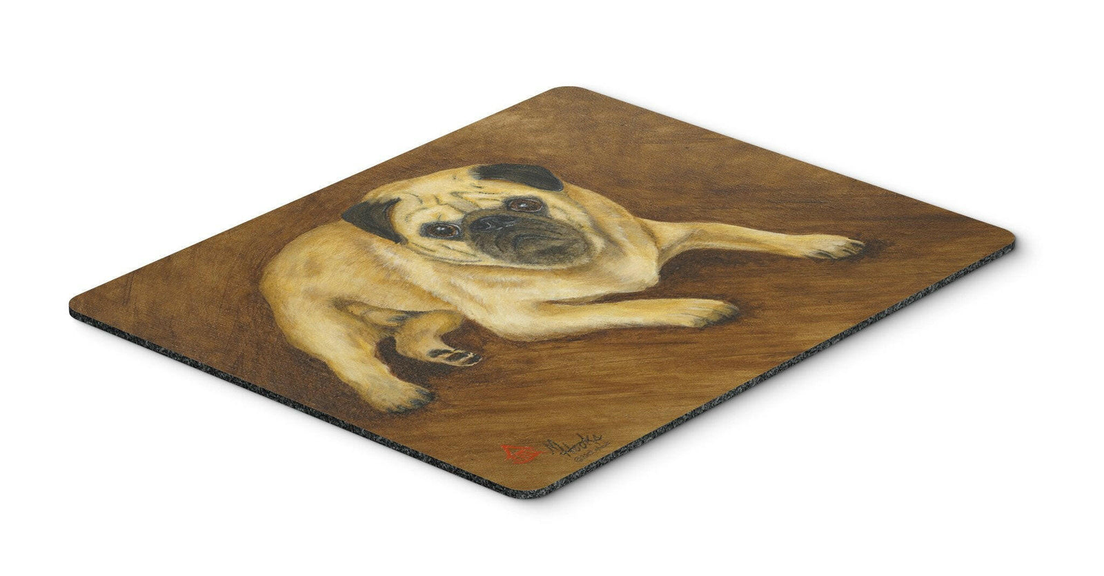 Fawn Pug Roscoe Mouse Pad, Hot Pad or Trivet MH1062MP by Caroline's Treasures