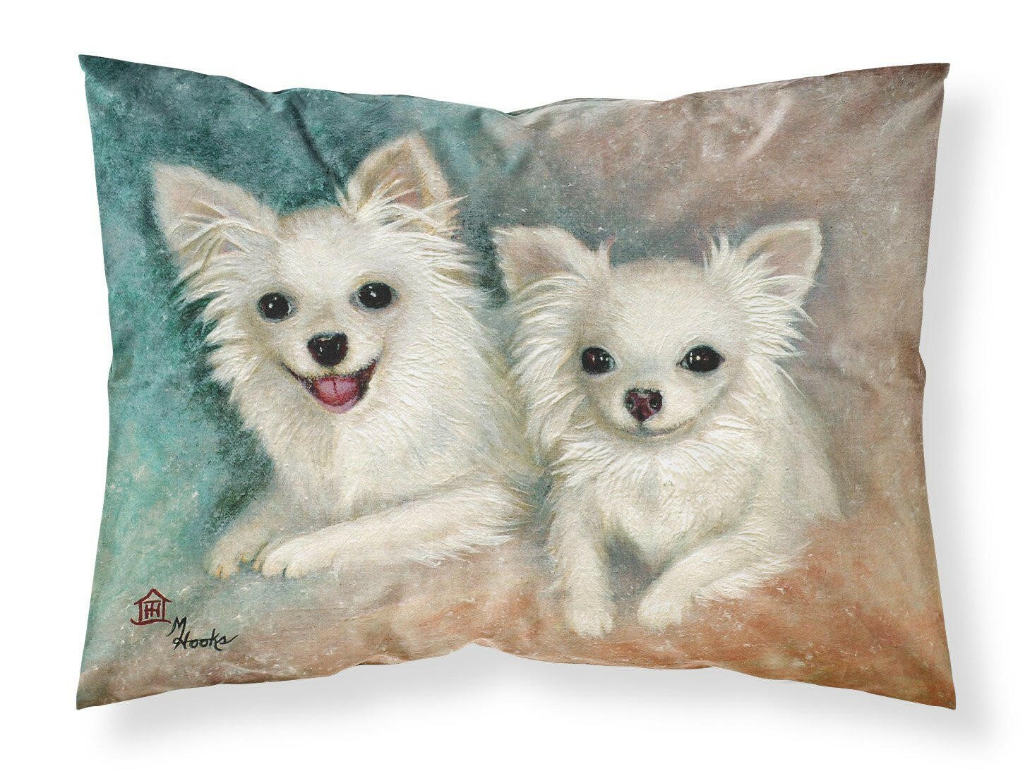 Chihuahua The Siblings Fabric Standard Pillowcase MH1064PILLOWCASE by Caroline's Treasures