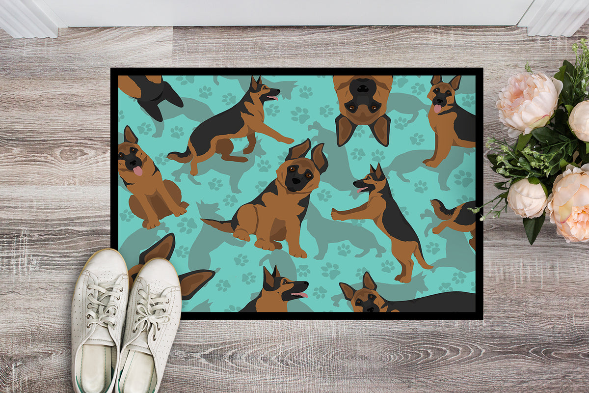 Caroline's Treasures German Shepherd Doormat - 24x36 Decorative Floor Mat – Indoor/Outdoor Rug with Artistic Flair