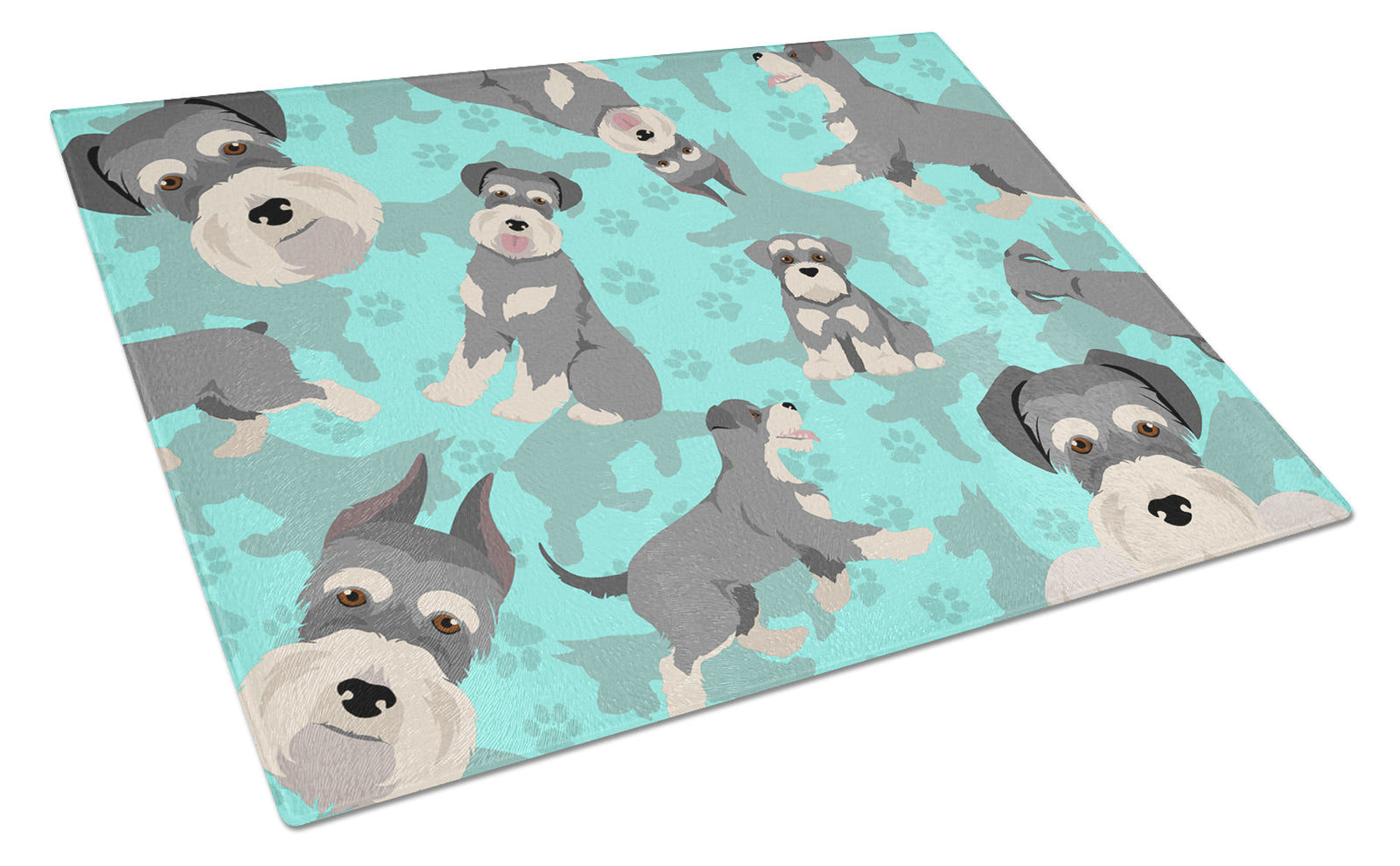 Buy this Schnauzer Glass Cutting Board Large