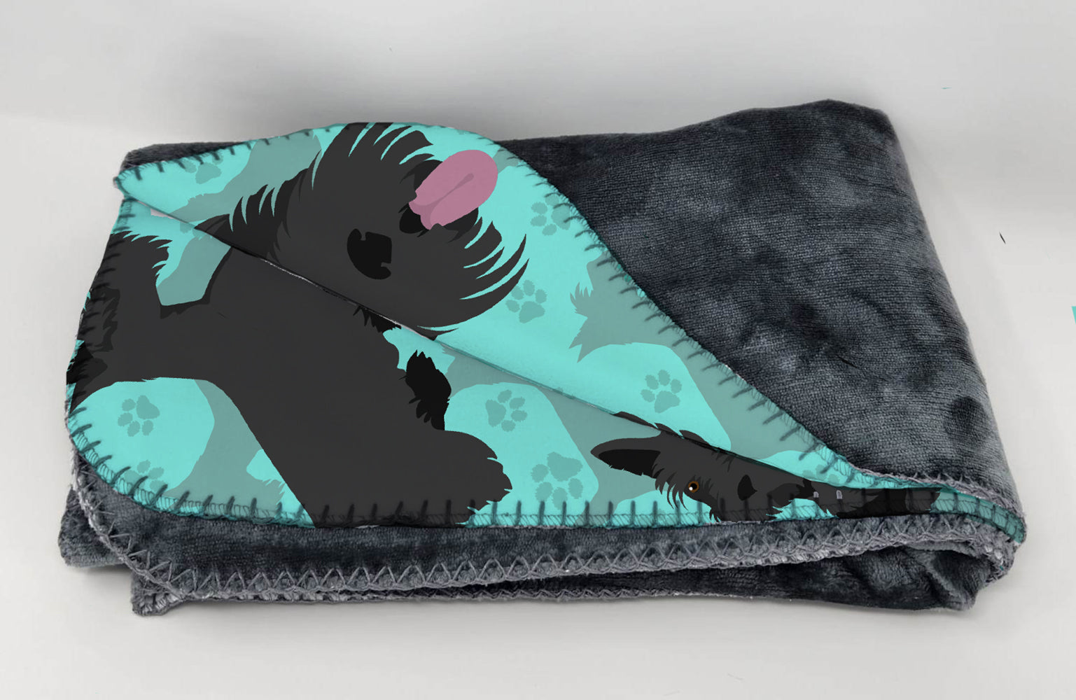 Scottish Terrier Soft Travel Blanket with Bag - the-store.com