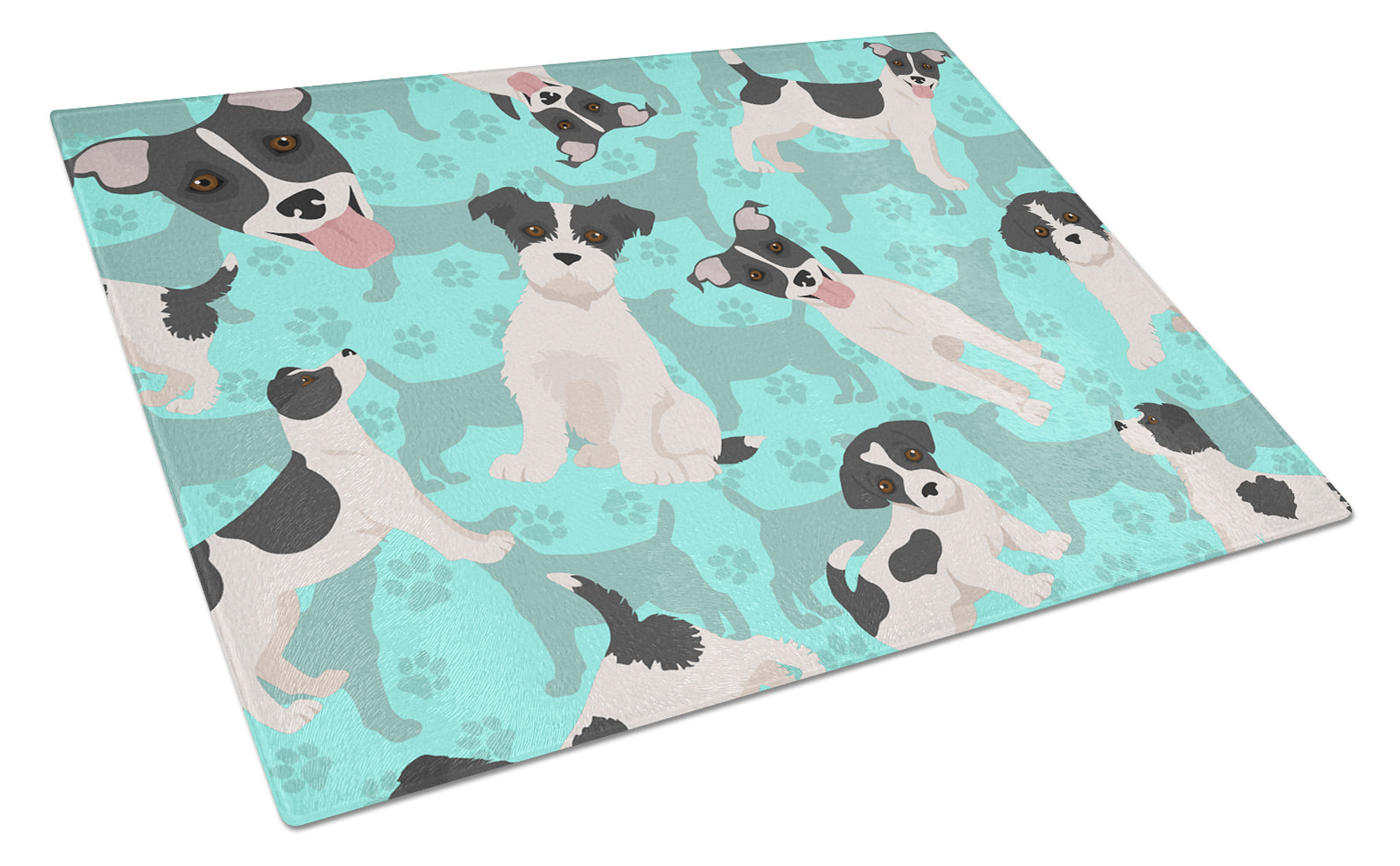 Buy this Jack Russell Terrier Glass Cutting Board Large