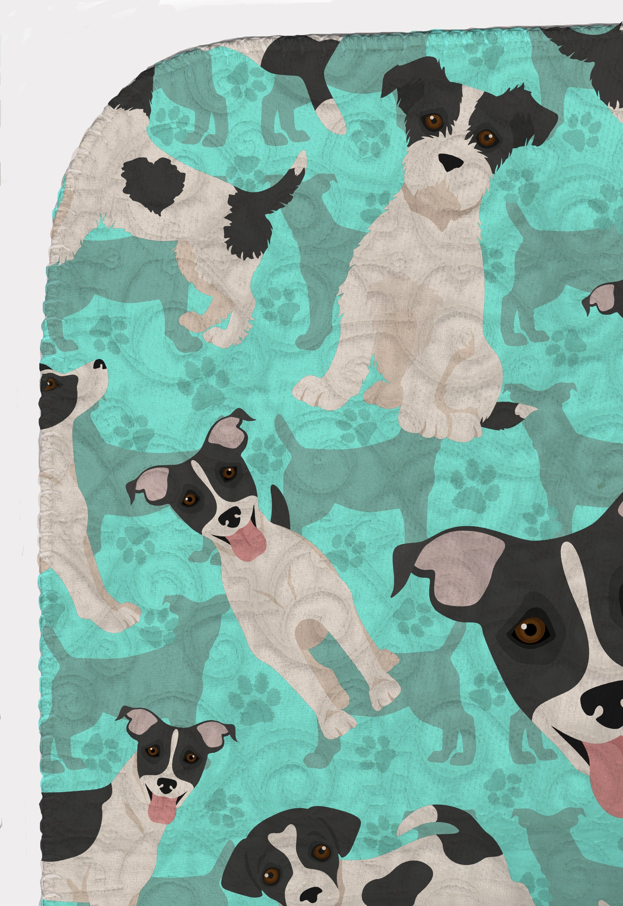 Jack Russell Terrier Quilted Blanket 50x60 - the-store.com