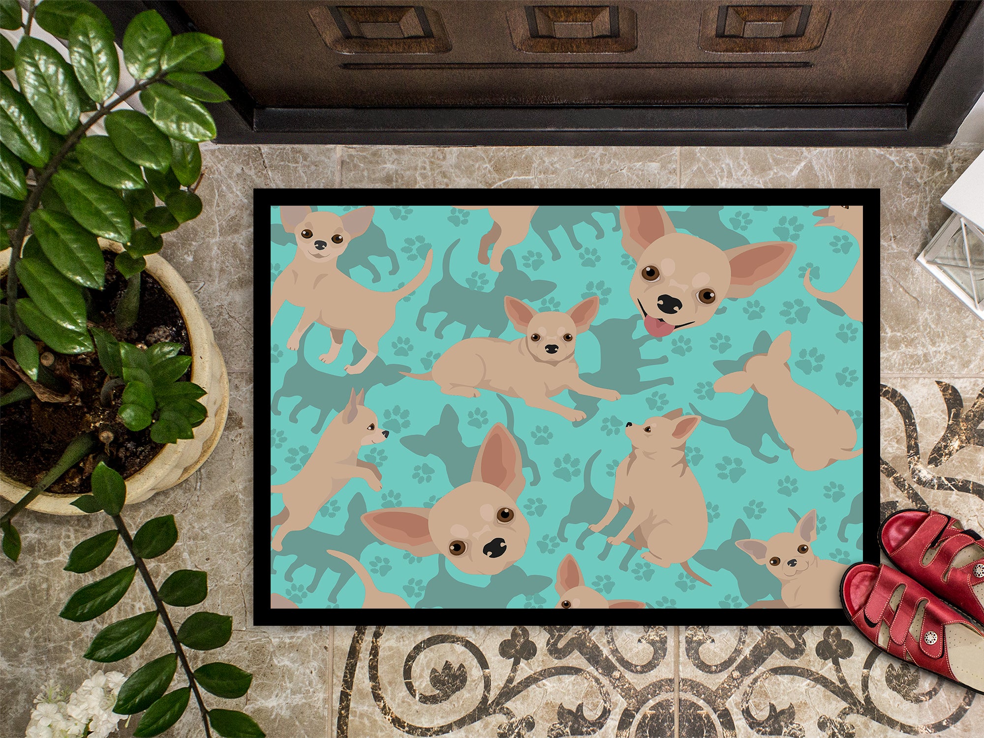 Chihuahua Indoor or Outdoor Mat 24x36 - the-store.com