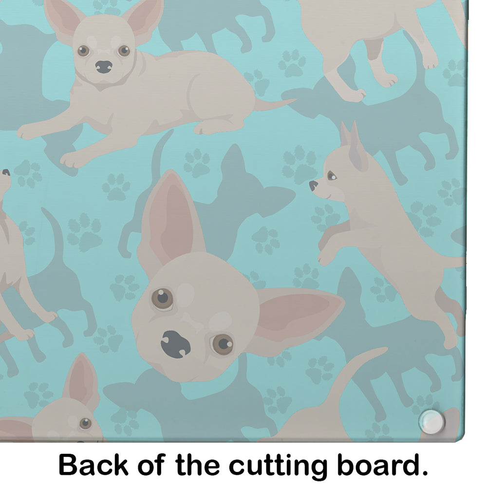 Chihuahua Glass Cutting Board Large - the-store.com