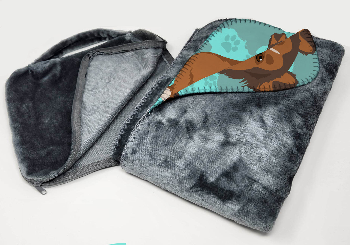 Sheltie Soft Travel Blanket with Bag - the-store.com