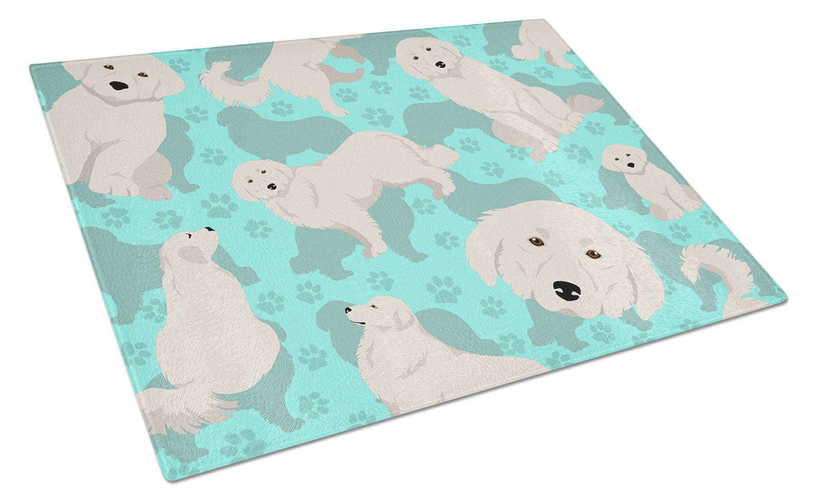 Buy this Great Pyrenees Glass Cutting Board Large