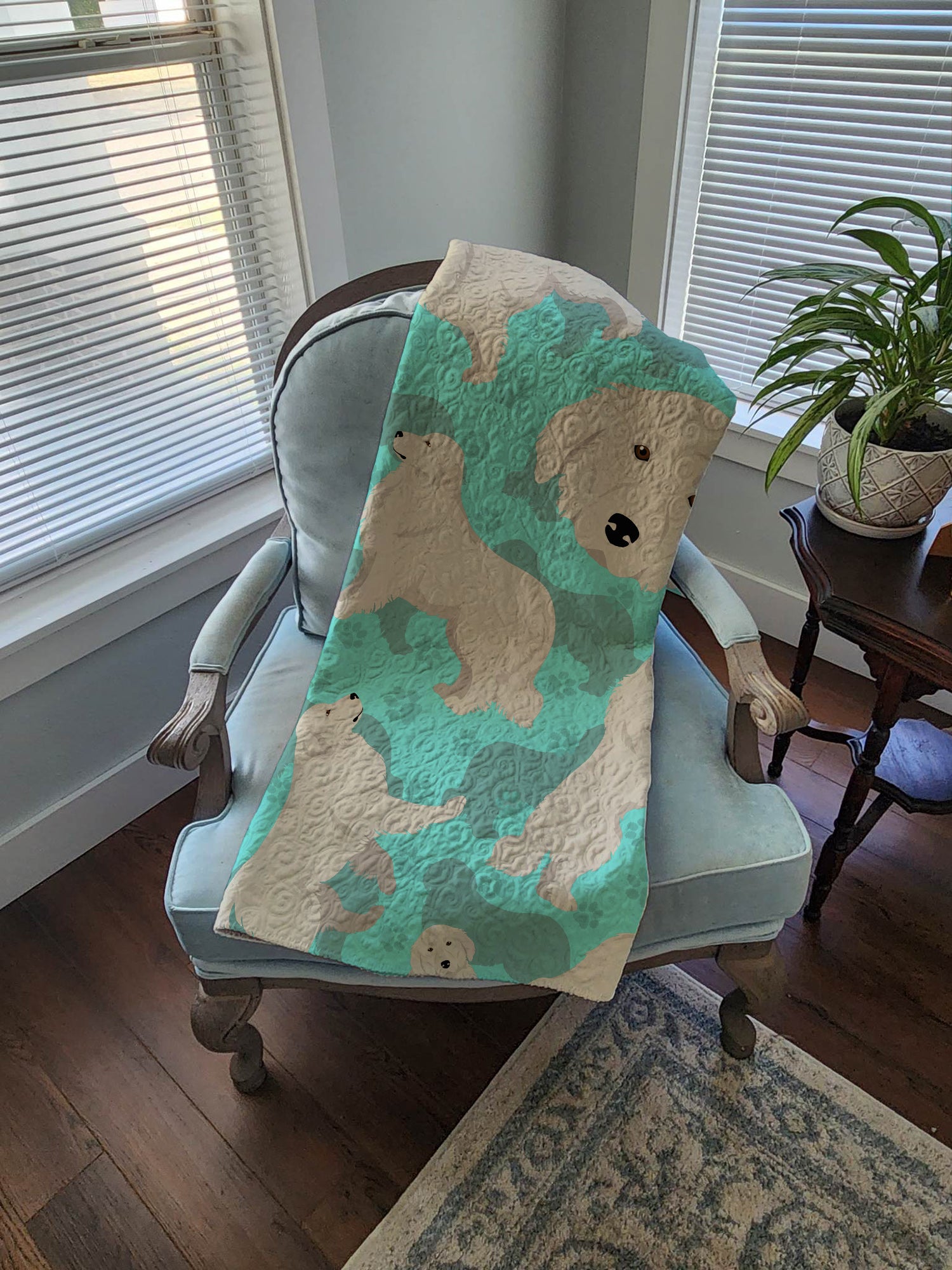 Great Pyrenees Quilted Blanket 50x60 - the-store.com