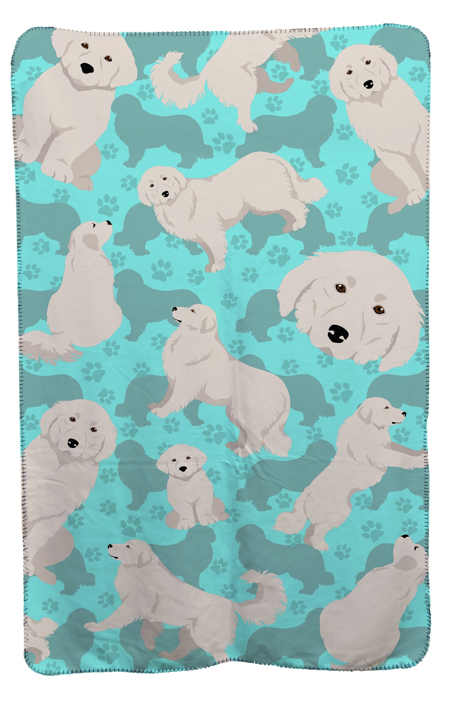 Buy this Great Pyrenees Soft Travel Blanket with Bag