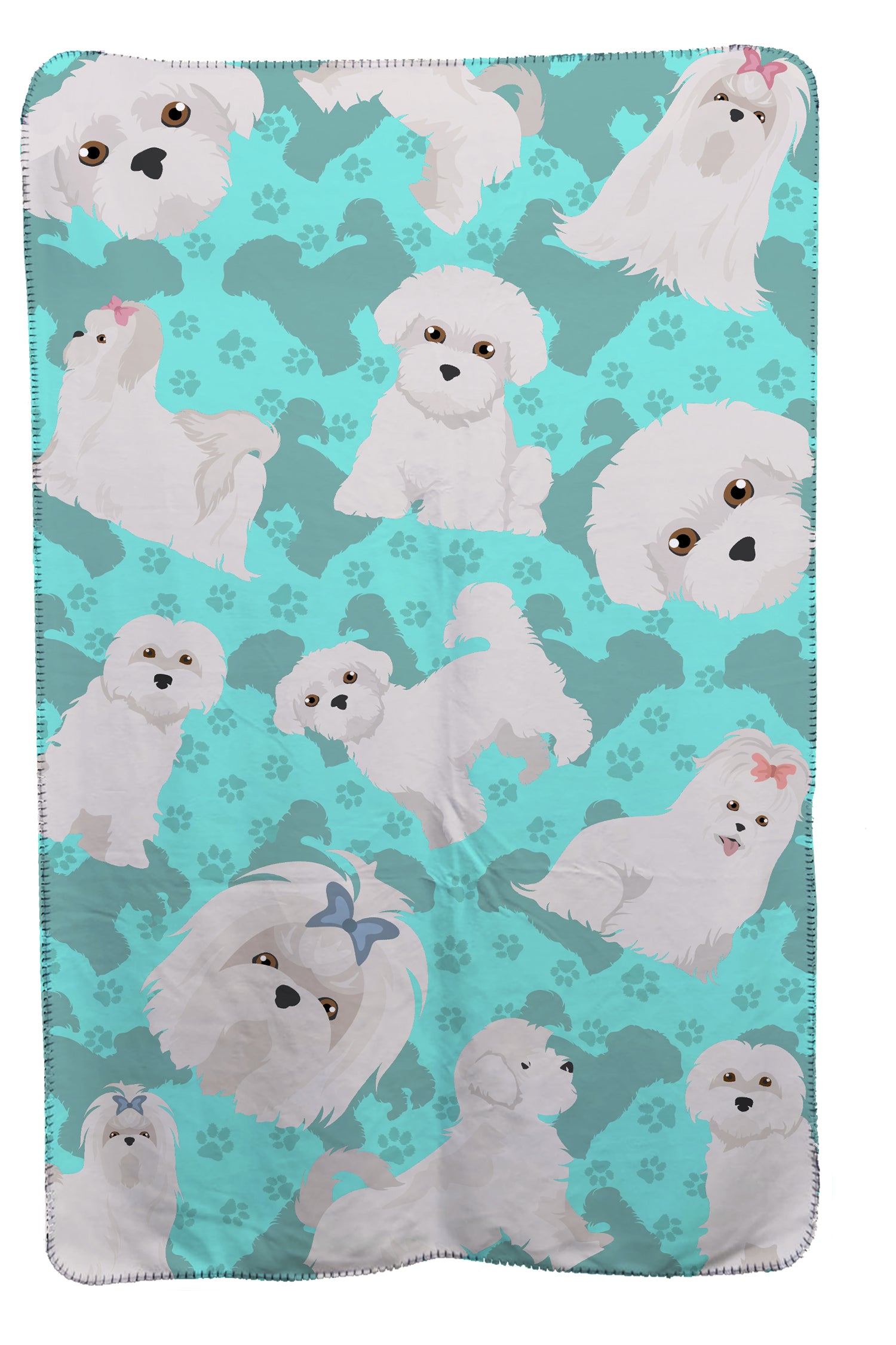 Buy this Maltese Soft Travel Blanket with Bag
