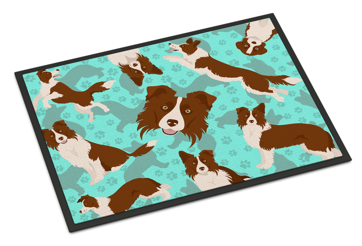 Buy this Red Border Collie Indoor or Outdoor Mat 24x36