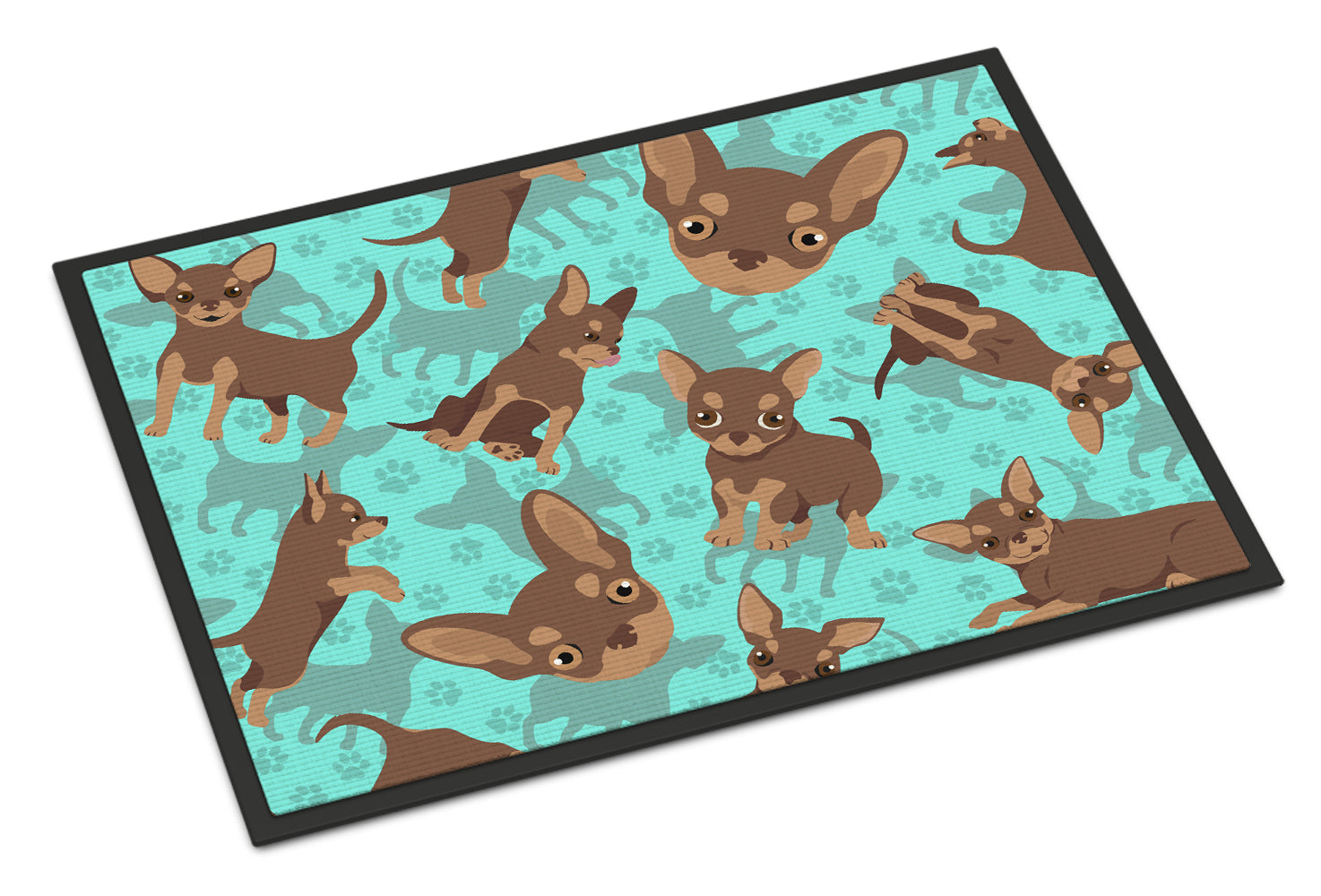 Buy this Chocolate Chihuahua Indoor or Outdoor Mat 24x36