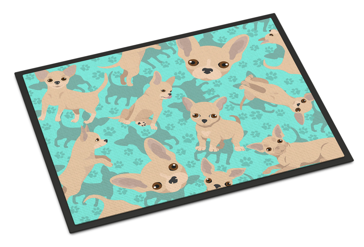 Caroline's Treasures Cream Chihuahua Doormat - 24x36 Decorative Floor Mat – Indoor/Outdoor Rug with Artistic Flair