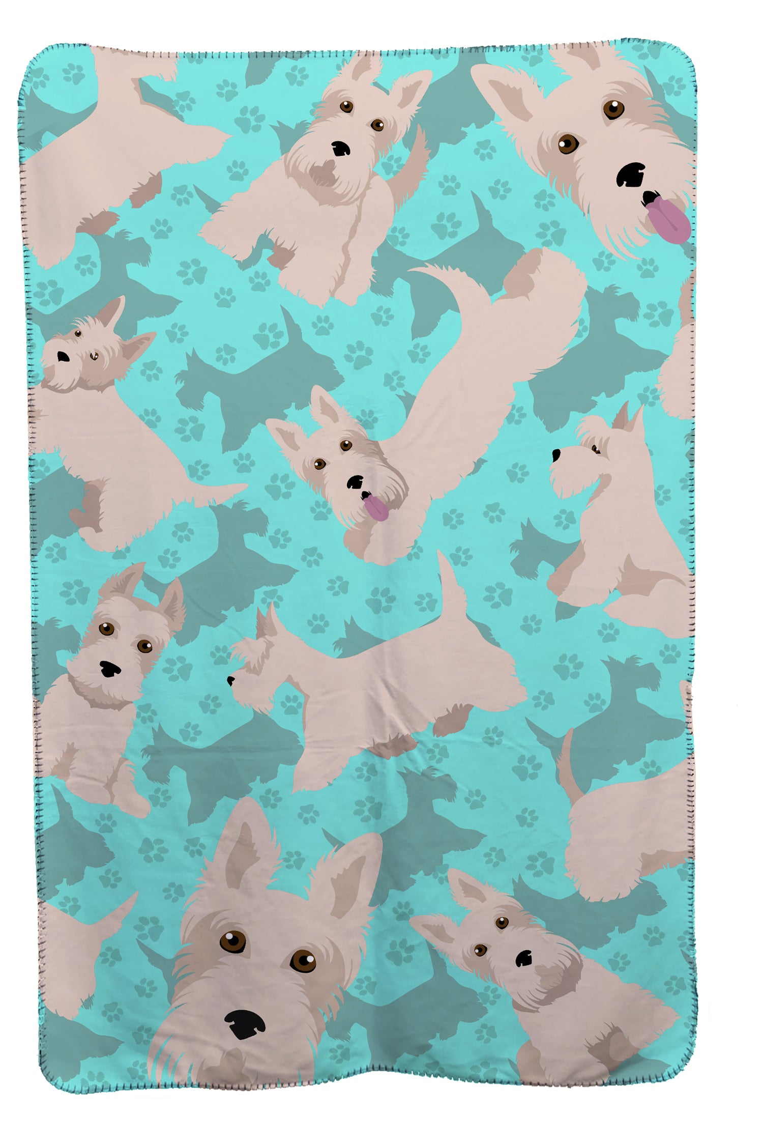 Buy this Wheaten Scottish Terrier Soft Travel Blanket with Bag