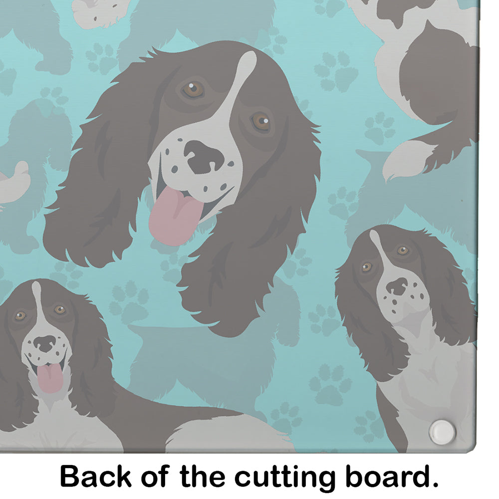 Liver English Springer Spaniel Glass Cutting Board Large - the-store.com
