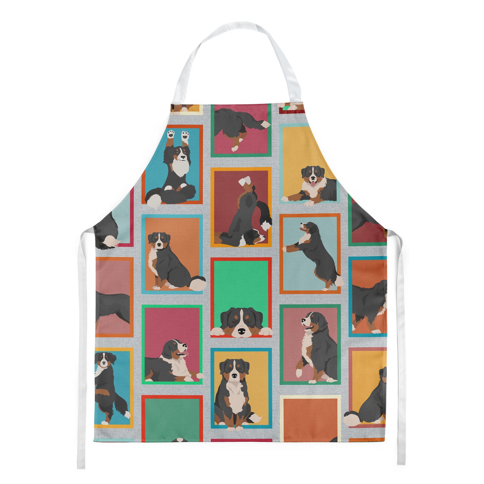 Lots of Bernese Mountain Dog Apron  the-store.com.