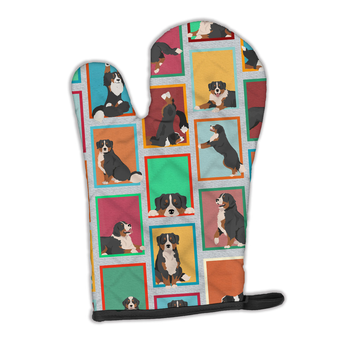 Lots of Bernese Mountain Dog Oven Mitt  the-store.com.