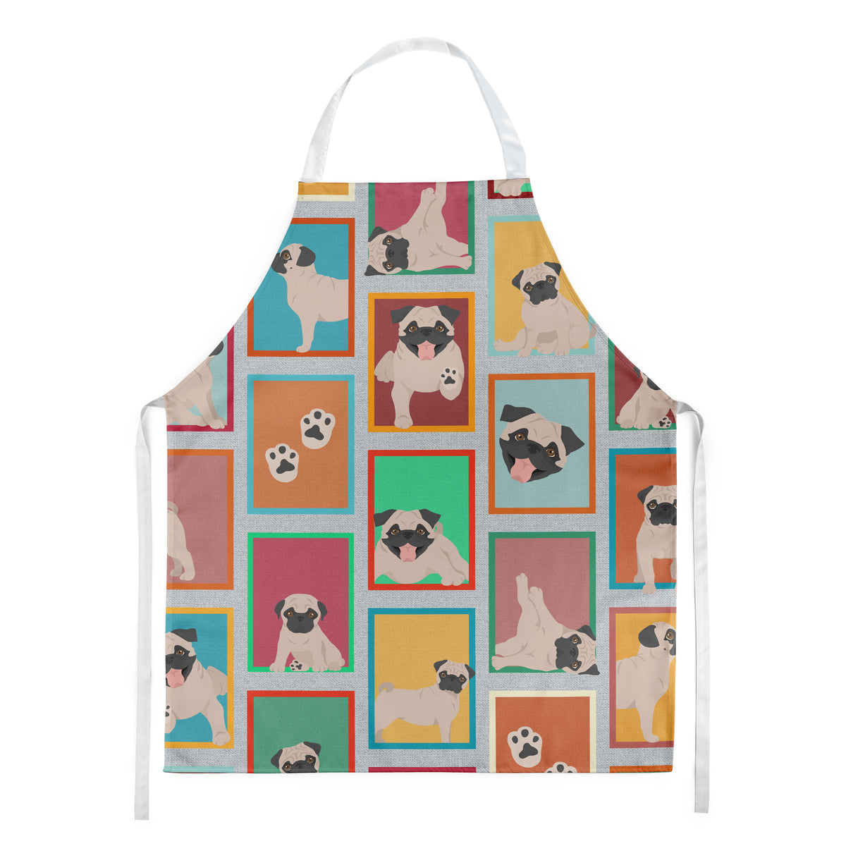 Lots of Fawn Pug Apron