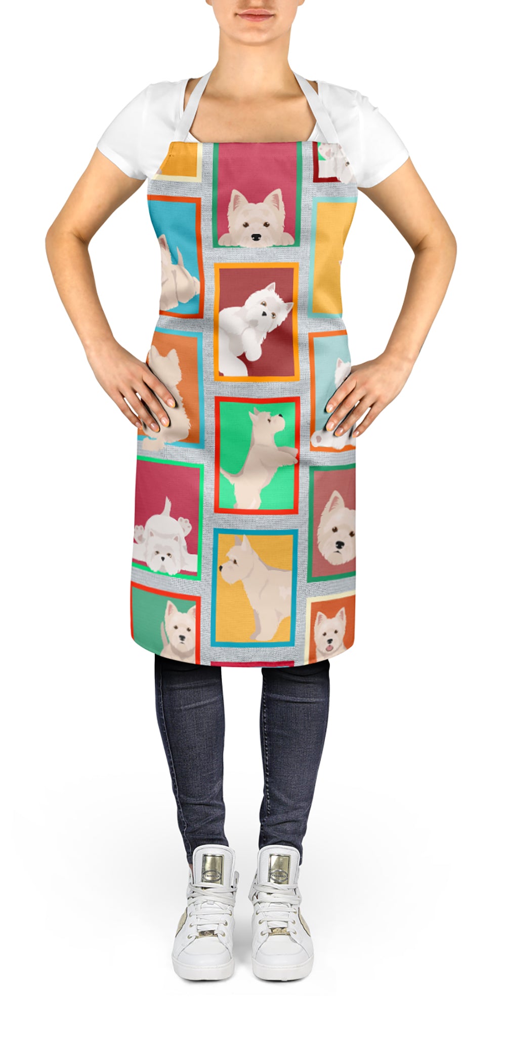 Lots of Westie Apron  the-store.com.