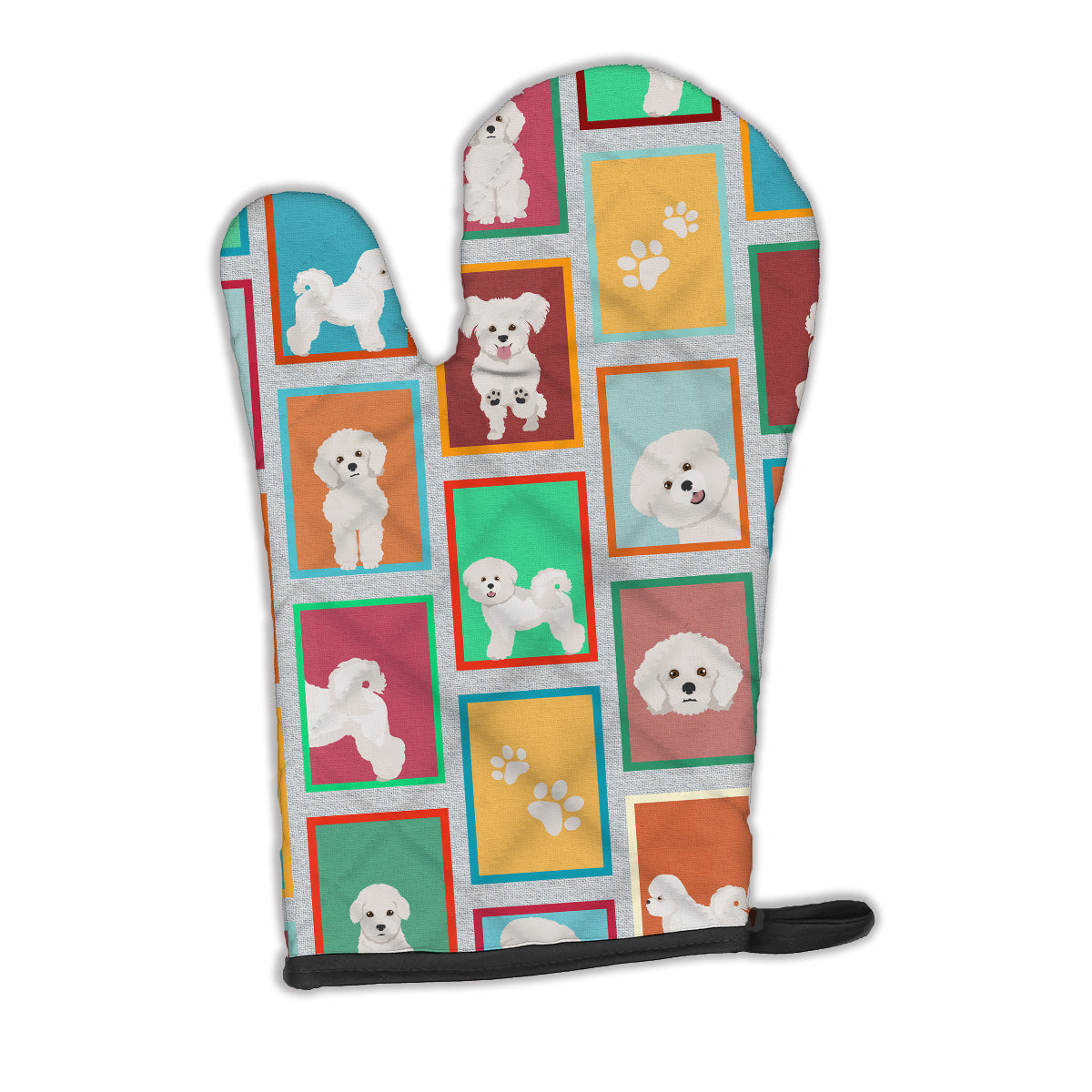 Lots of Bichon Frise Oven Mitt  the-store.com.
