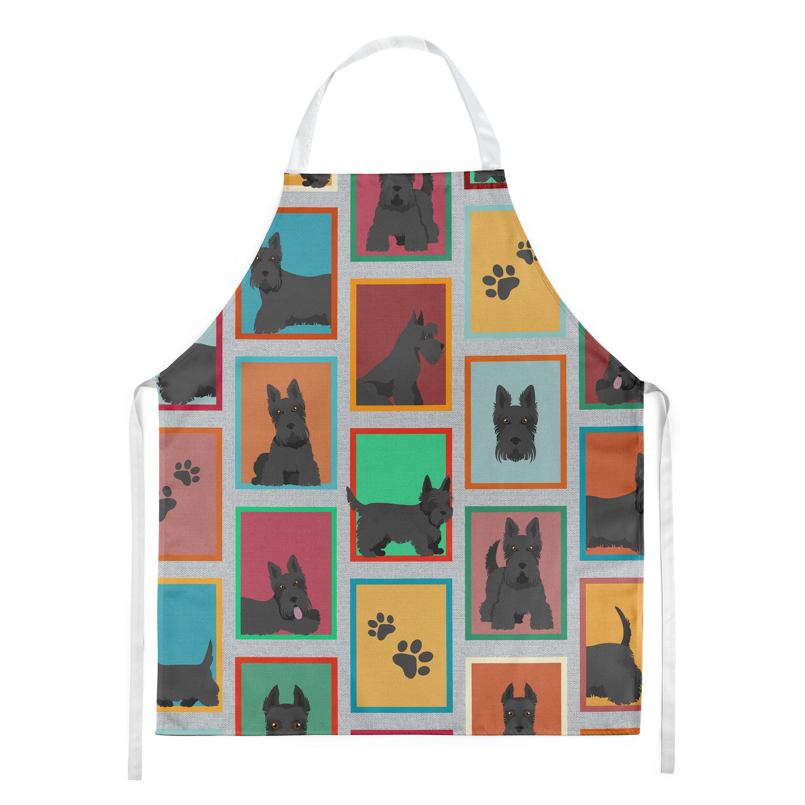 Lots of Scottish Terrier Apron  the-store.com.