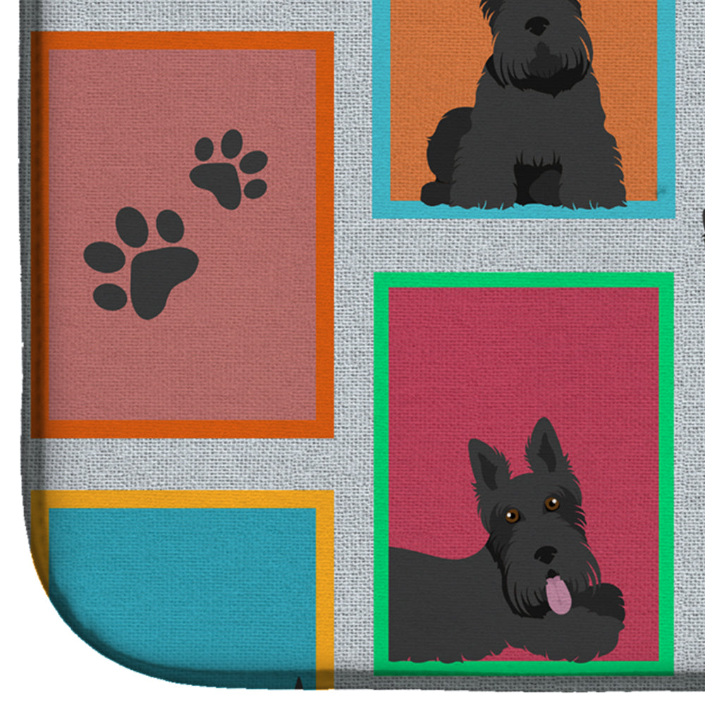 Lots of Scottish Terrier Dish Drying Mat  the-store.com.